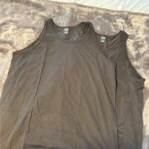 Hanes Men's BlackTank Tops